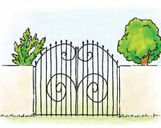 gate
