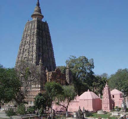 Ο ναός της Μεγάλης Φώτισης στην Μπούντα-Γκάγια